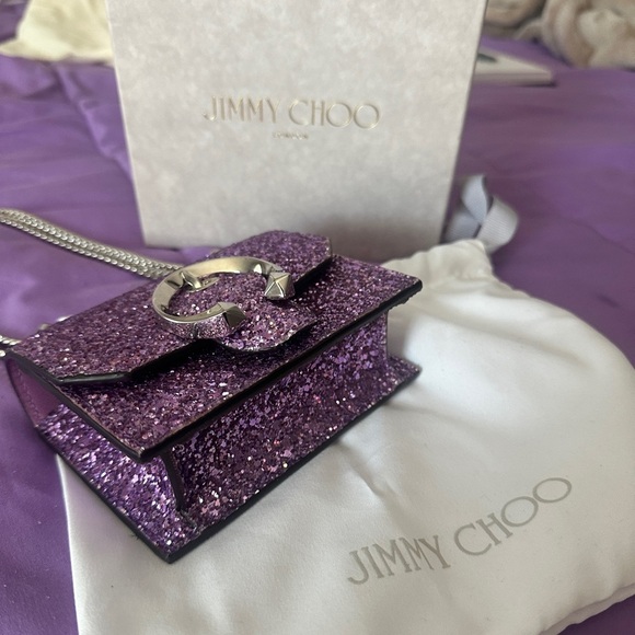 Jimmy Choo Handbags - Jimmy choo mini crystal buckle bag